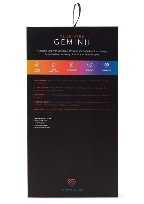 Sensuelle Geminii XLR8 Aqua