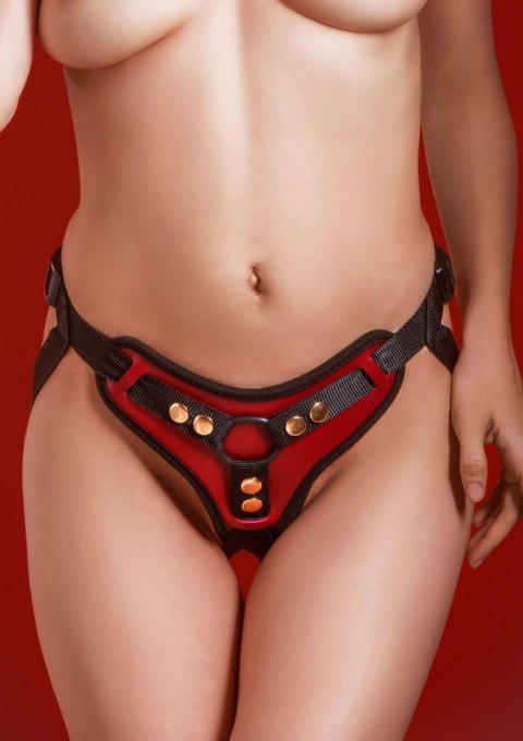 Strap-On Harness Red