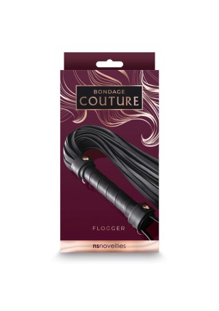 Bondage Couture Flogger Black