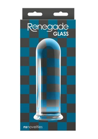 Rook Glass Buttplug Transparent