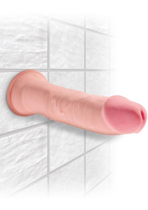 3D Triple Density Cock 9 inch Light skin tone