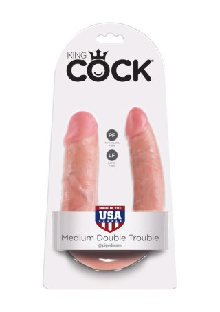 Cock U-shape Double Trouble M Light skin tone