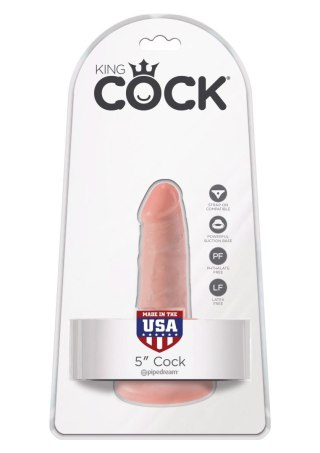 King Cock 5Inch Cock Light skin tone