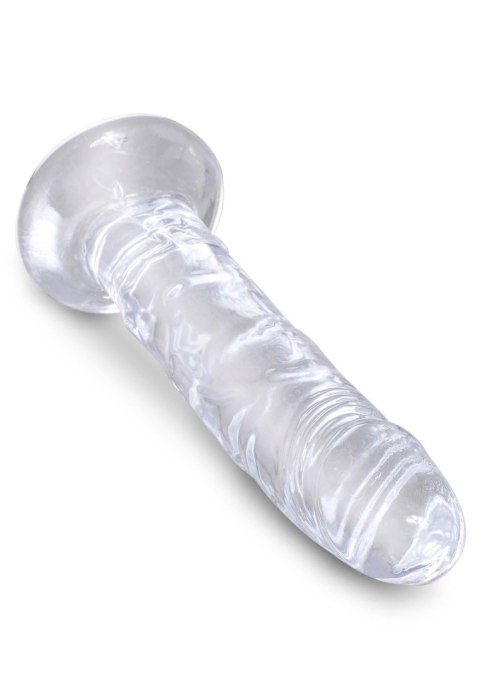 King Cock 6 Inch Cock Transparent