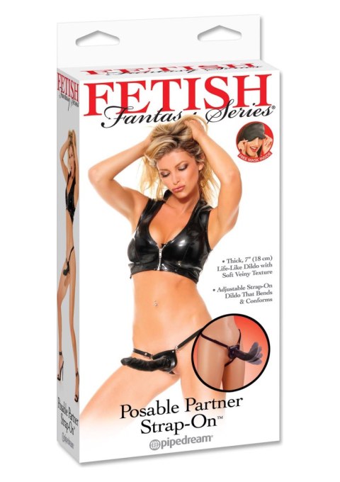 Posable Partner Strap-On Black