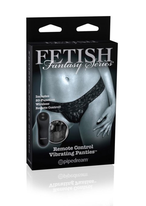 Remote Control Vibrating Panty Black