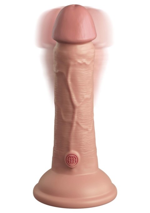 6 Inch 2Density Vibe Cock Light skin tone