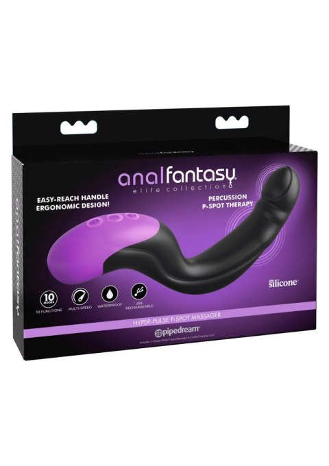 Hyper Pulse P-Spot Massager Black