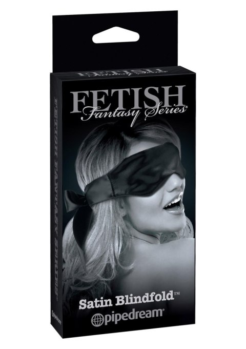 Satin Blindfold Black