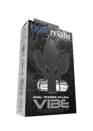 Anal Training Plugs Vibe Black