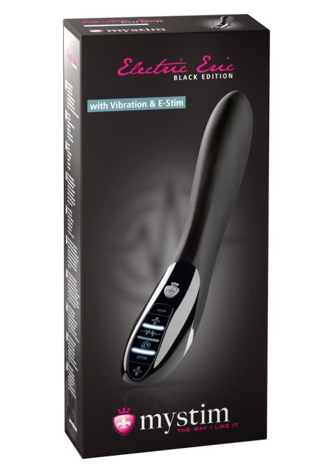 Electric Eric Estim Vibrator Black