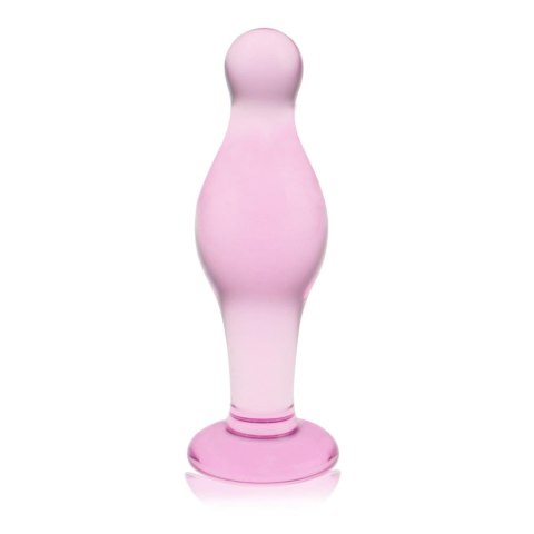 4.5"" Glass Romance Pink