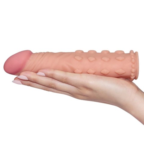 Add 2"" Pleasure X Tender Penis Sleeve Flesh