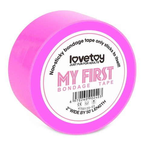 My First Non Sticky Bondage Tape Fuchsia My First Non Sticky Bondage Tape Fuchsia
