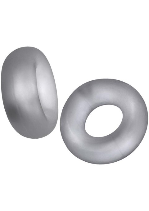 Stiffy 2-pack bulge Cockrings Transparent