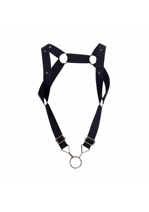 DNGEON Straigh Back Harness Black