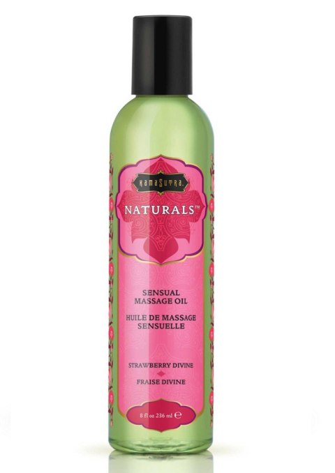 Naturals Massage Oil 236ml Strawberry