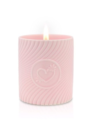 Pink Massage Candle 250 gram Champagne & Strawberry