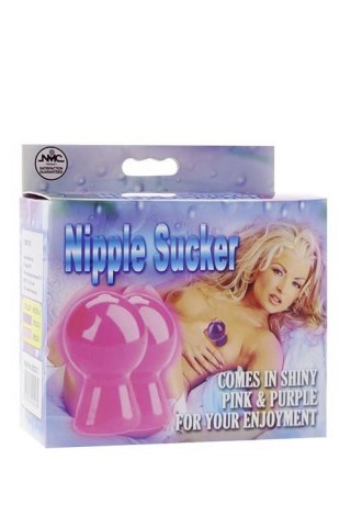 NIPPLE SUCKER PAIR IN SHINY PINK