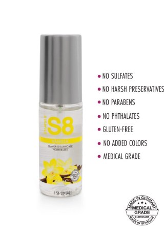 S8 WB Flavored Lube 50ml Vanilla