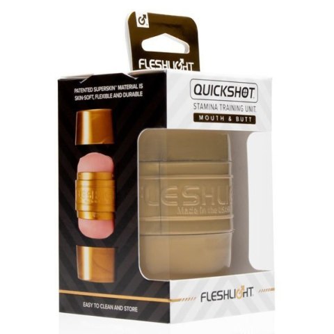 Fleshlight Quickshot Stamina Lady & Butt - masturbator dwustronny