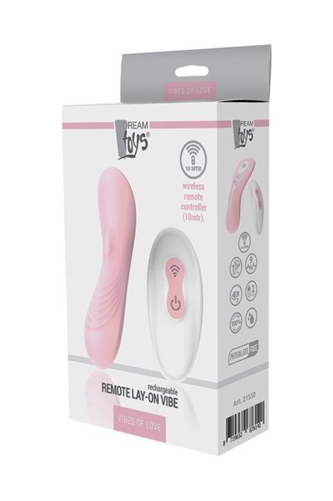 Stymulator-DREAM TOYS REMOTE LAY-ON VIBE