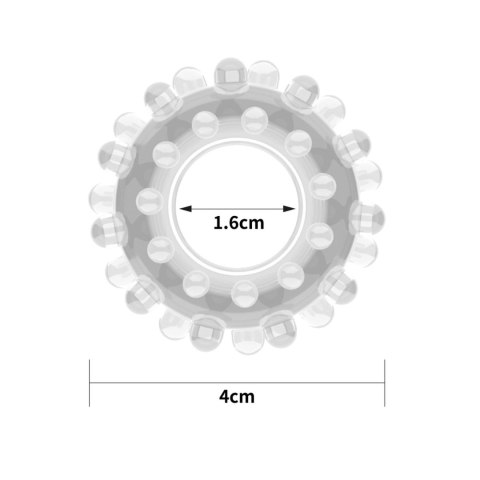 POWER PLUS Cockring Clear