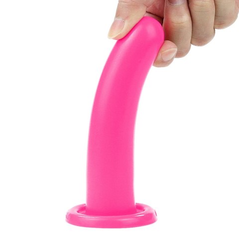 Silicone Holy Dong Medium Pink