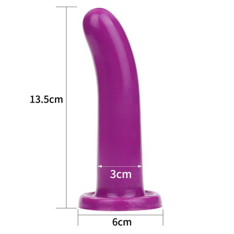 Silicone Holy Dong Medium Purple