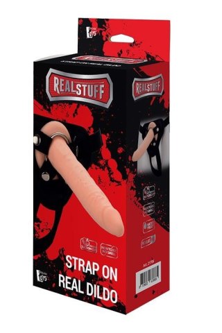 REALSTUFF STRAP ON REAL DILDO