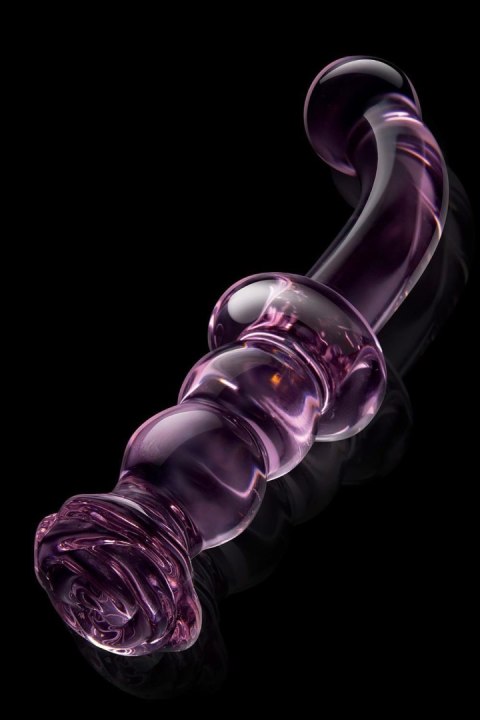 GLAZE GLASS ROSEBUD G-SPOT DILDO GLAZE GLASS ROSEBUD G-SPOT DILDO
