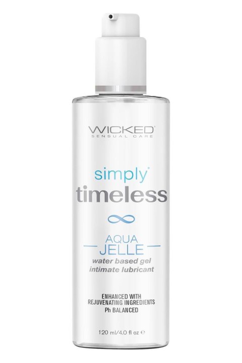 WICKED SIMPLY TIMELESS AQUA JELLE LUBRICANT 120ML