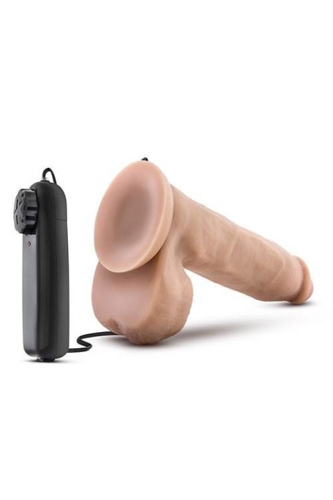 X5 PLUS 8INCH VIBRATING COCK VANILLA X5 PLUS 8INCH VIBRATING COCK VANILLA