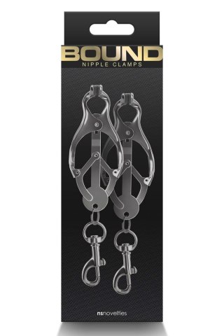 BOUND NIPPLE CLAMPS C3 GUNMETAL