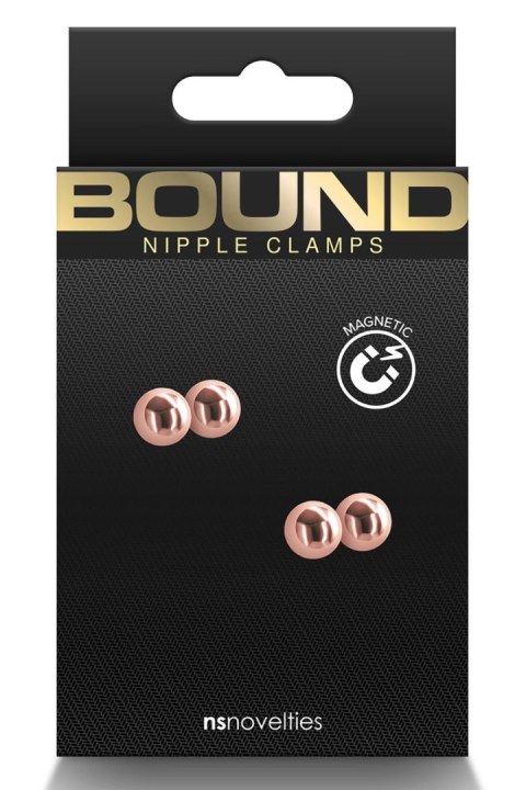 BOUND NIPPLE CLAMPS M1 ROSE GOLD BOUND NIPPLE CLAMPS M1 ROSE GOLD