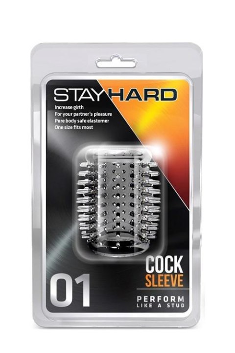 STAY HARD COCK SLEEVE 01 CLEAR