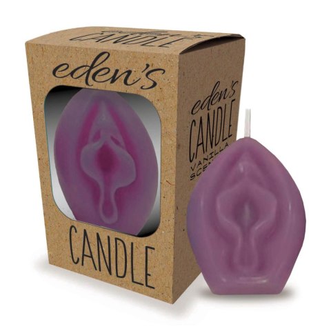 Świeczka Eden's Candle - Vanilla Scented Vagina - Eggplant Świeczka Eden's Candle - Vanilla Scented Vagina - Eggplant