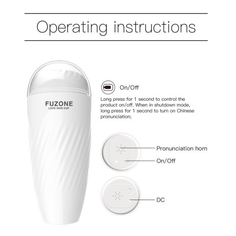 Masturbator z wibracjami USB, 10 funkcji wibracji / sensory function Masturbator z wibracjami USB, 10 funkcji wibracji / sensory function