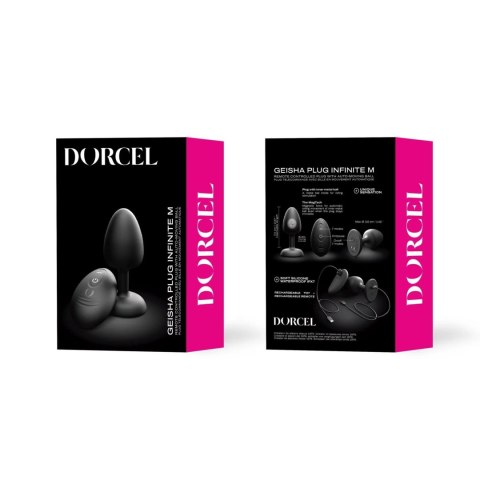 Dorcel Korek analny wibrujący GEISHA PLUG INFINITE M Dorcel Korek analny wibrujący GEISHA PLUG INFINITE M