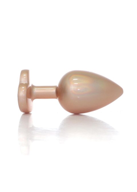 B - Series HeavyFun Plug-Jewellery Pearl Gold Heart PLUG- Clear L