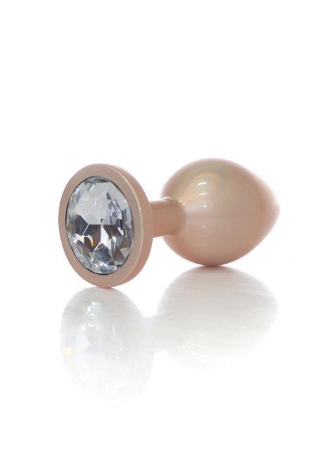B - Series HeavyFun Plug-Jewellery Pearl Gold PLUG- Clear M B - Series HeavyFun Plug-Jewellery Pearl Gold PLUG- Clear M