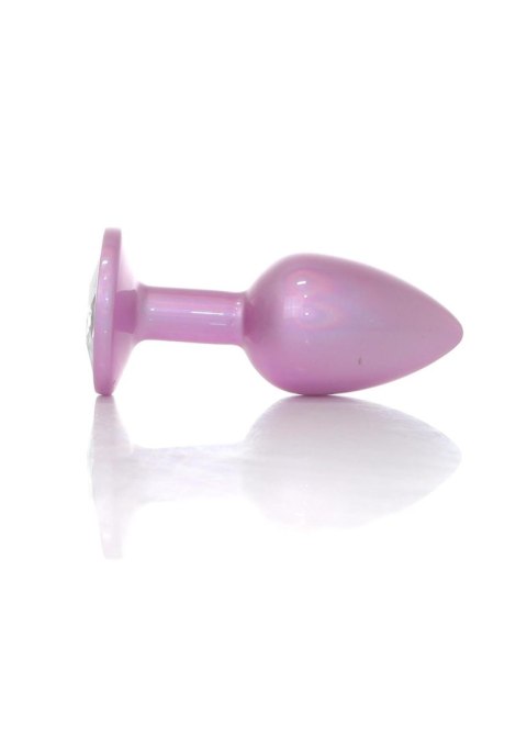 B - Series HeavyFun Plug-Jewellery Pearl Pink PLUG- Clear S B - Series HeavyFun Plug-Jewellery Pearl Pink PLUG- Clear S