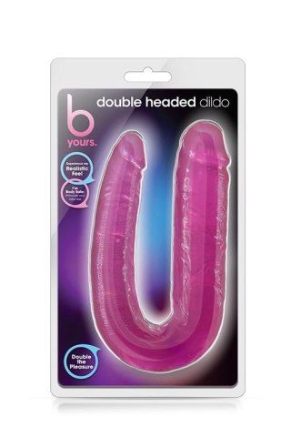 B YOURS DOUBLE HEADED DILDO PINK