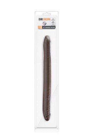 DR. SKIN 16INCH DOUBLE DILDO CHOCOLATE