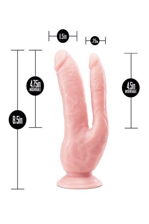 DR. SKIN 8INCH DP COCK FLESH