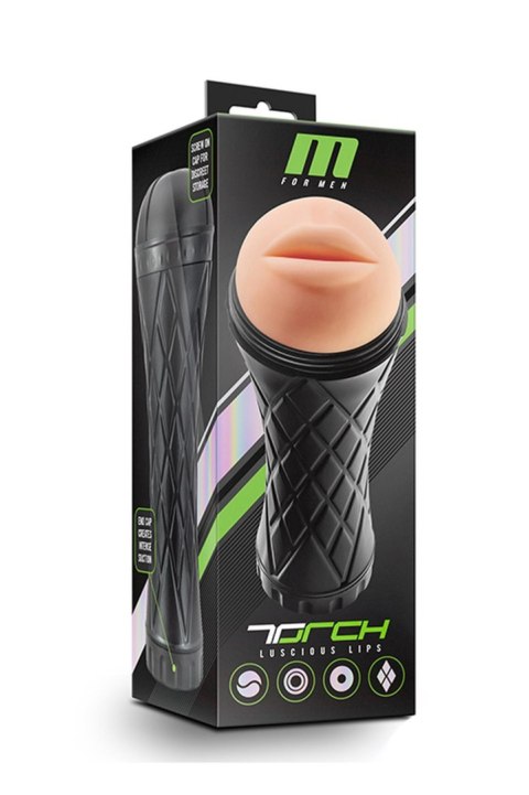 Masturbator-M FOR MEN THE TORCH LUSCIOUS LIPS