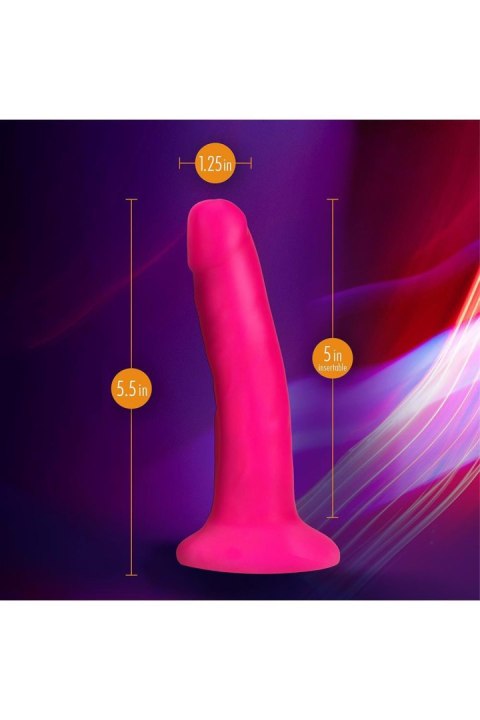 NEO ELITE 6INCH COCK NEON PINK