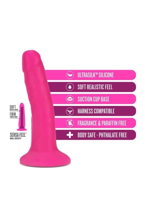 NEO ELITE 6INCH COCK NEON PINK