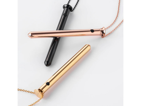 Crave Vesper 2 Black – Luksusowy naszyjnik-wibrator czarny Crave Vesper 2 Black – Luksusowy naszyjnik-wibrator czarny