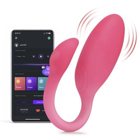 Magic Flamingo Max połączony z aplikacją mobilną poprzez Bluetooth Magic Flamingo Max połączony z aplikacją mobilną poprzez Bluetooth